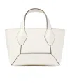 Jimmy Choo Double Handle Shoulder Bag In White
