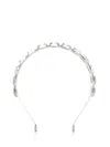 Jimmy Choo Double Headband Jewelry Silver