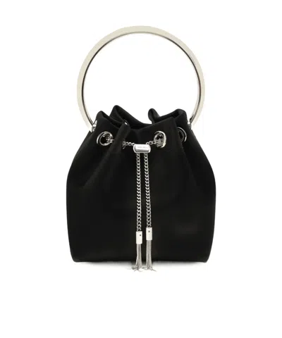 JIMMY CHOO JIMMY CHOO DRAWSTRING BUCKET BAG