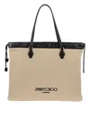 Jimmy Choo Drawstring Tote In Black