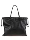 Jimmy Choo Drawstring Tote/l In Gold