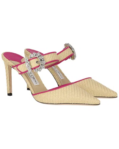 Jimmy Choo Dyana 85 Raffia Mule