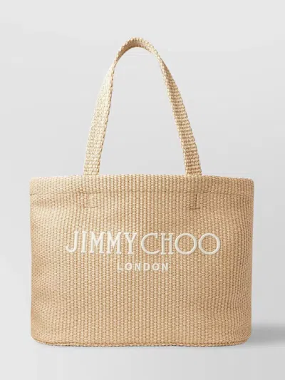 Jimmy Choo East-west Beach Tote Bag
