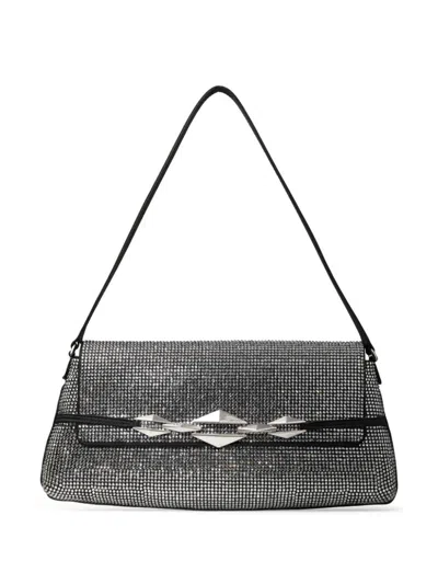 Jimmy Choo East-west Shoulder Bag In Schwarz