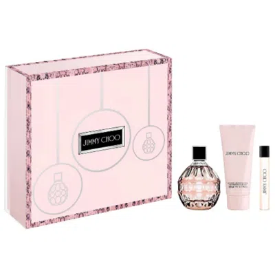 Jimmy Choo Eau De Parfum 3 Piece Gift Set 3 Piece Gift Set With 3.3 oz Edp Spray In Multi