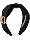 Jimmy Choo Edie Headband In Black