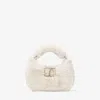 Jimmy Choo Edie Hobo Mini In Latte/light Gold