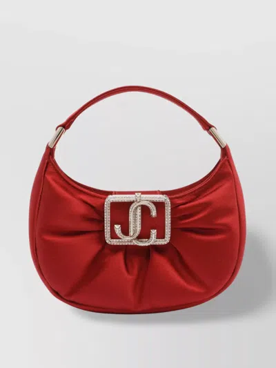 Jimmy Choo Edie Pleated Tote Bag