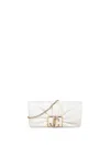 Jimmy Choo Edie Wallet Ivory Bag In White