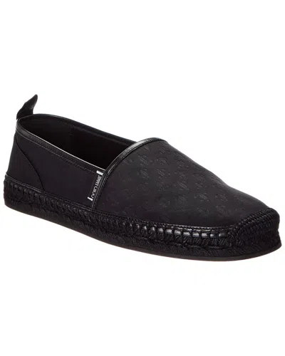 Jimmy Choo Egon Canvas Espadrille In Black