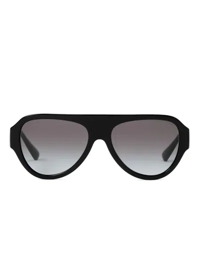 Jimmy Choo Eira Sunglasses In Black