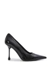 JIMMY CHOO ELEGANT BLACK PATENT LEATHER PUMPS WITH POINTED DESIGN AND 9.5CM HEEL FOR WOMEN (SS24)