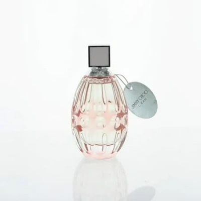 Jimmy Choo Elegant Eau De Toilette Spray 3.0 oz - Tester In Transparent