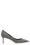 Jimmy Choo Elegant Pointy Toe Stiletto Heels In Gray