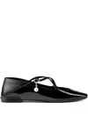 Jimmy Choo Eleri Ballerina Shoes In Black