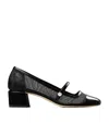 Jimmy Choo Elisa Mesh Mary Jane Ballerina Pumps