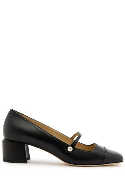 JIMMY CHOO JIMMY CHOO ELISA 45 LEATHER PUMPS