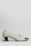 Jimmy Choo Elisa 45 Pumps In Gold Glitter In Gold