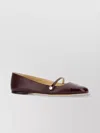 Jimmy Choo Elisa Ballerinas In Nappa Leather