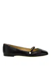 Jimmy Choo Elisa Ballet Flats In Black