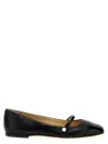 Jimmy Choo Elisa Ballet Flats In Black