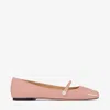 Jimmy Choo Elisa Flat In Pink