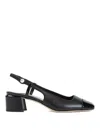 Jimmy Choo Elisa Patent Leather Slingback Pumps In Black