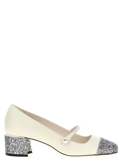 Jimmy Choo 'elisa' Pumps In Neutral