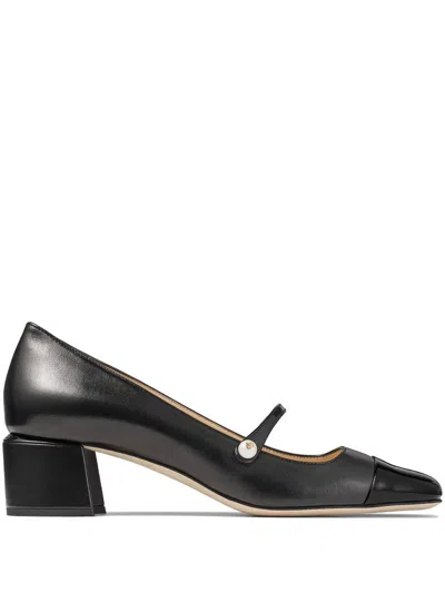 JIMMY CHOO 45MM ELISA PUMPS - WOMEN'S - CALF LEATHER