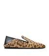 Jimmy Choo Elliot Calf Leather Leopard Print Loafers In Animal Print