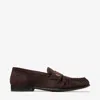Jimmy Choo Ellis Loafer F In Brown