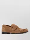 Jimmy Choo Ellis Suede Loafer Moccasin Stitching In Brown