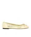 Jimmy Choo Elme Ballerina Flats In Nude