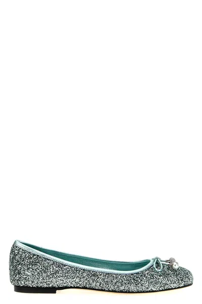 JIMMY CHOO JIMMY CHOO 'ELME' BALLET FLATS