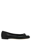 Jimmy Choo Elme Ballet Flats Flat Shoes Black In Black