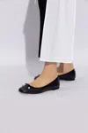 Jimmy Choo Elme Ballerina Flats In Black