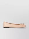 Jimmy Choo Elme Nappa Leather Ballet Flats