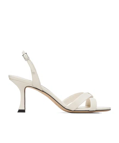 Jimmy Choo Elsy 70 High-heeled Sandals In White