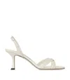 Jimmy Choo Off-white Elsy 70 Heeled Sandals In Multi