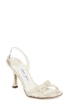 Jimmy Choo Elsy Snakeskin Embossed Slingback Sandal