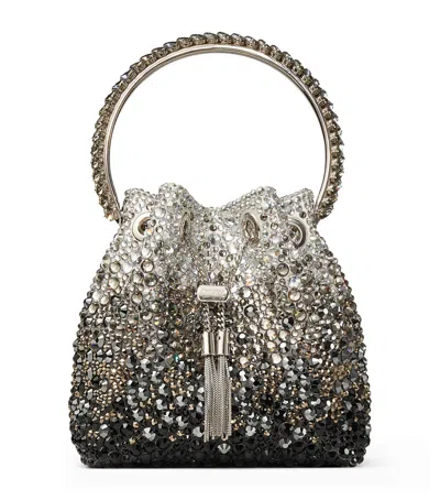 JIMMY CHOO EMBELLISHED BON BON TOP-HANDLE BAG