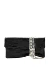 Jimmy Choo Embellished Clutch Bag In Black