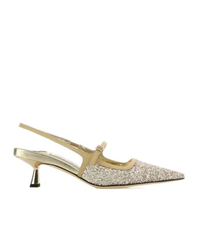 JIMMY CHOO EMBELLISHED FABRIC DIDI HIGH-HEELED SANDALS