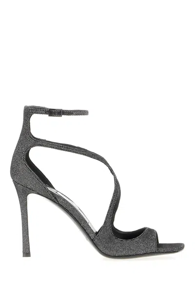 Jimmy Choo Embellished Leather Azia Sandals In Cosmo