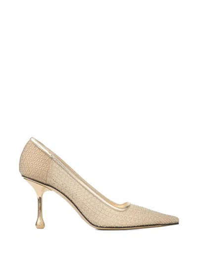 Jimmy Choo Embellished Pumps In White