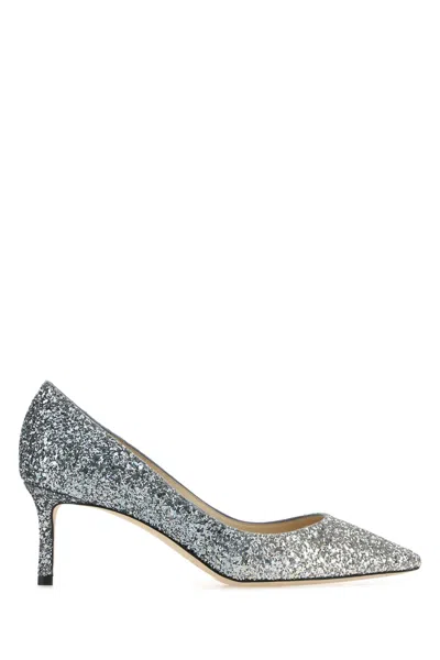 JIMMY CHOO EMBELLISHED ROMY 60 PUMPS