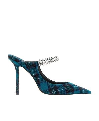 JIMMY CHOO JIMMY CHOO EMBELLISHED STRAP PUMPS