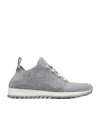 Jimmy Choo Veles Pearl Embellished Sneakers In Gray
