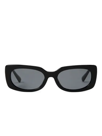 Jimmy Choo Emeline Sunglasses In Black