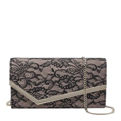 Jimmy Choo Emmie Chain Wallet In Black